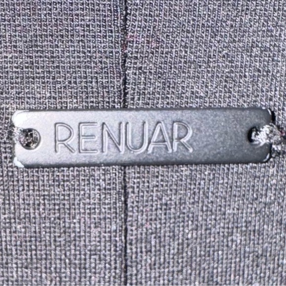 Renuar black long jacket. Used once EUC Size Medium - Picture 5 of 15